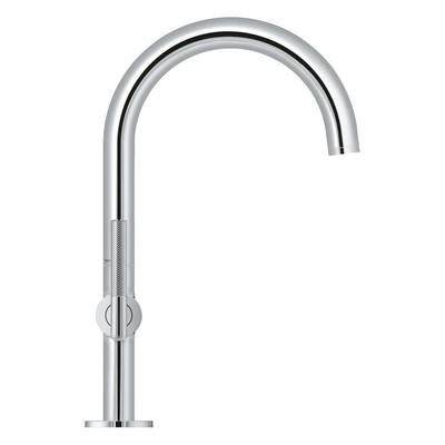 Grohe Atrio private collection L-size wastafelmengkraan z/grepen chroom