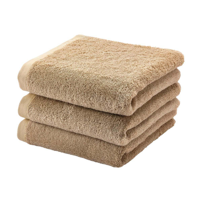 Aquanova London Handdoek - 55x100cm - 3 stuks - golden (goud)
