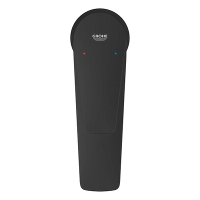 GROHE Start Edge 2020 wastafelkraan - xl-size - met klikwaste - mat zwart