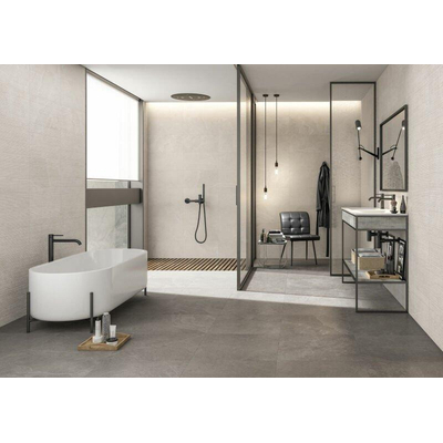 ÉCHANTILLON Cifre Cerámica Overland Sand rectifié Carreau de sol et de mur Mat Beige