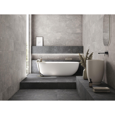 Baldocer Cerámica Concept wand- en vloertegel - 120x120cm - 9mm - gerectificeerd - Zwart