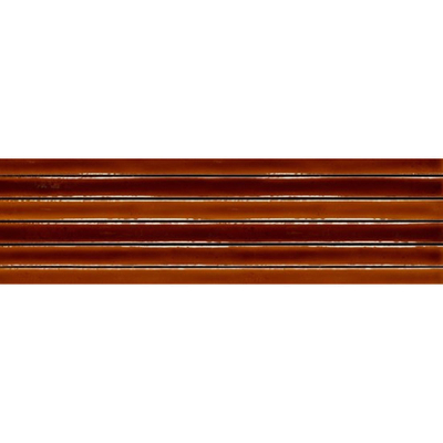 SAMPLE vtwonen Tegels Rib Wandtegel - 13x45cm - 9mm - Witte scherf - Honey (Bruin)