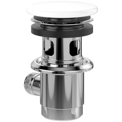 Villeroy & Boch Accessoires Bouchon de vidage verrouillable - 138 x 255 x 75 mm - blanc brillant Alpin (blanc)