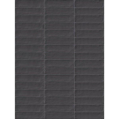 SAMPLE Emil Total Brick Carrelage mural 6x24cm 10mm Anthracite