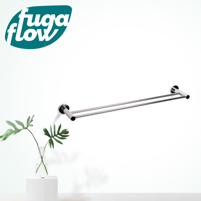 FugaFlow Efficiente Acces Handdoekhouder - dubbel - 62.7cm - chroom -