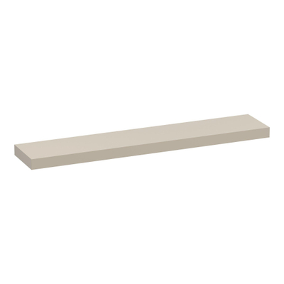 BRAUER Creek plan vasque suspendu - 240x50x10cm - beige mat