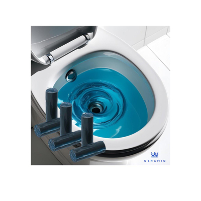 QeramiQ Blue Fresh Sticks - bâtonnets pour WC - boîte - 24 pièces - bleu