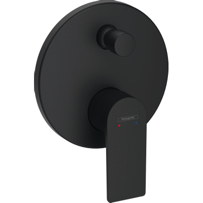 Hansgrohe Rebris e 1 greeps badmengkraan - inbouw zheidsco - met EN1717 iBox universal - mat zwart