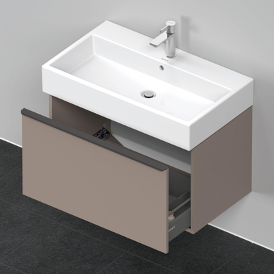 Duravit D-neo Meuble sous vasque 78.4x44.2x44cm 1 tiroir Basalte mat