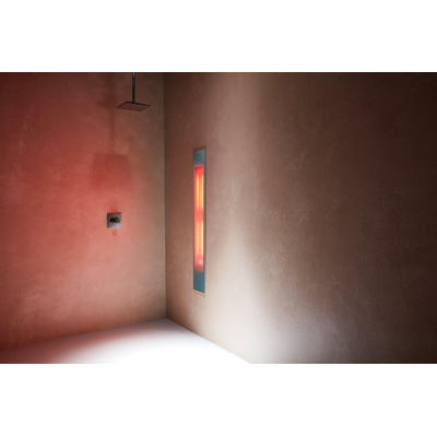 Sunshower Pure XL 2.0 Organic Grey Infrarouge encastré - 19.9x123.8x10cm - full body - 1500W - Organic Grey