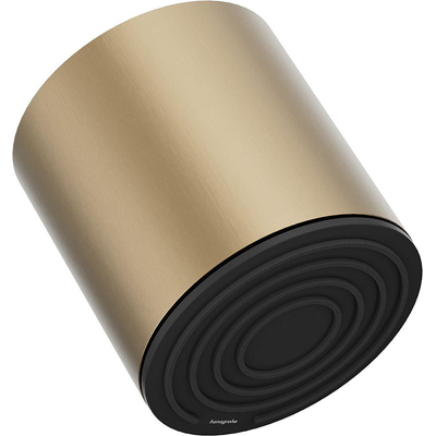 Hansgrohe Pulsify S douche de tête - 10.5cm - 1 jet - ecosmart+ - brushed bronze