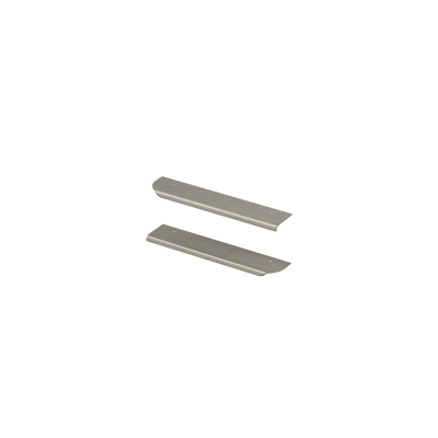 INK Poignée rapportée - 20cm - colonne haute - lot de 2 - inox brossé