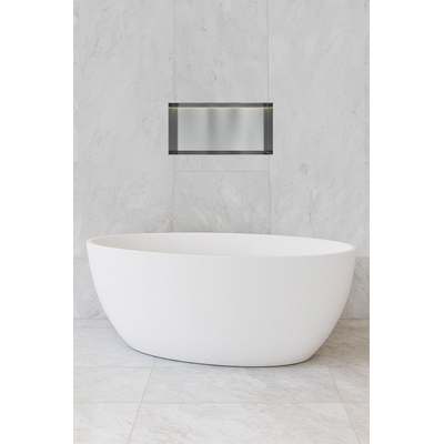 Hotbath &MORE Boîte encastrée ou niche encastrée - 30x60x10 - sans cadre + LED - Acier inoxydable 316