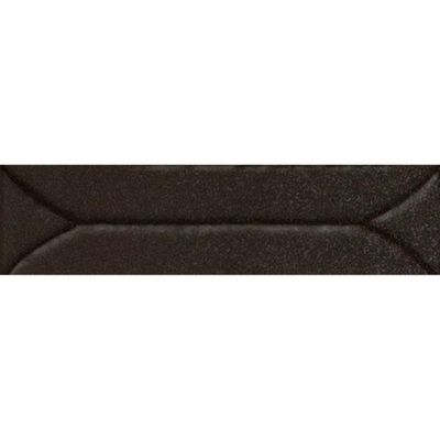 Marazzi Terramater Vloertegel - 9.1x37.5cm - 14.0mm - Carbone