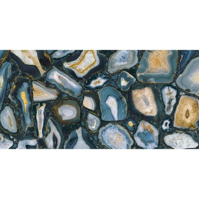 Douglas Jones Silensis Vloertegel - 60x120cm - 6.0mm - gerectificeerd - Indigo gold