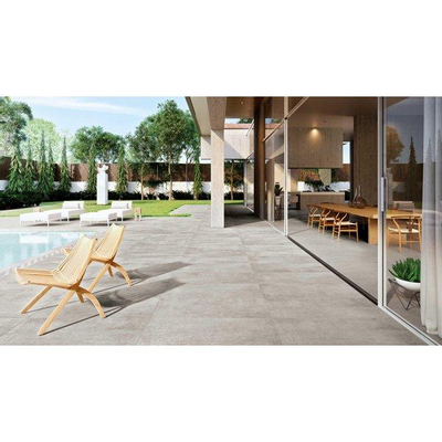 ÉCHANTILLON Ceralto Tesselo Uno Carrelage sol et mur 60x60cm 10mm rectifié R10 grès cérame Cenere