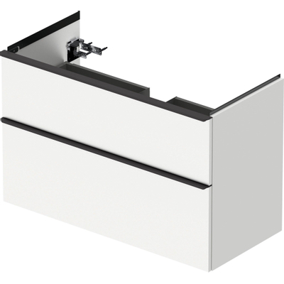 Duravit D-neo Meuble sous vasque 98.4x45.2x62.5cm 2 tiroirs Blanc mat