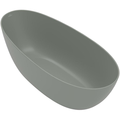Villeroy & Boch Antao Vrijstaand bad - 170x75cm - zonder afvoer - Morning Green (mat groen)