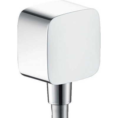 Hansgrohe Fixfit E muuraansluitbocht - kunststof - hoogglans chroom