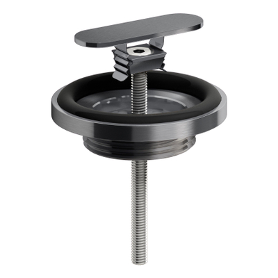 Clou (New)Flush/First bouchon de vidage+raccord de siphon gunmetal brossé PVD