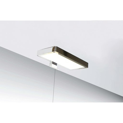INK 002 éclairage encastré 31x5x1cm LED pour miroir ou armoire de toilette Chrome