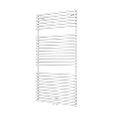 Plieger Florian Nxt M designradiator enkel horizontaal met middenaansluiting 1216x600mm 750W wit