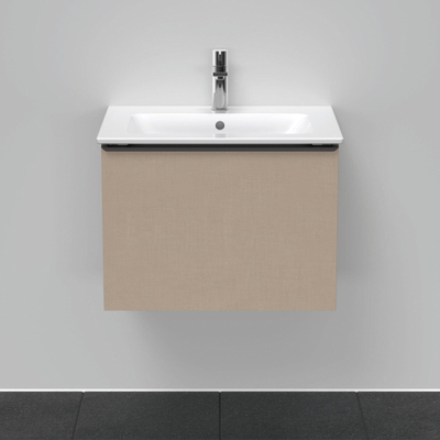 Duravit D-Neo wastafelonderkast 61x44x46.2cm 1 lade Linnen Mat