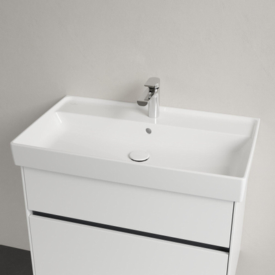 Villeroy & Boch Collaro Lavabo pour meuble 80x47cm 1 trou de robinet avec trop-plein Ceramic+ Blanc
