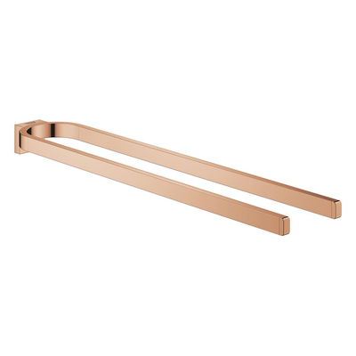 Grohe Selection Handdoekhouder - 36cm - dubbel - niet draaibaar - warm sunset (koper)