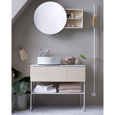 Instamat Jay Radiateur électrique porte-serviettes 172cm de haut 29Watt Blanc signal