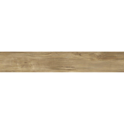 Terravito Comico wand- en vloertegel - 15x90cm - 9.5mm - Rechthoek - gerectificeerd - Houtlook - Bruin mat