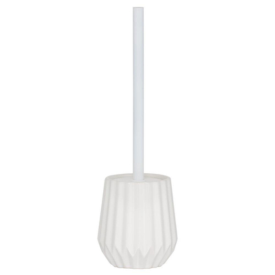 Sealskin Arte Brosse de toilette avec support Céramique Blanc