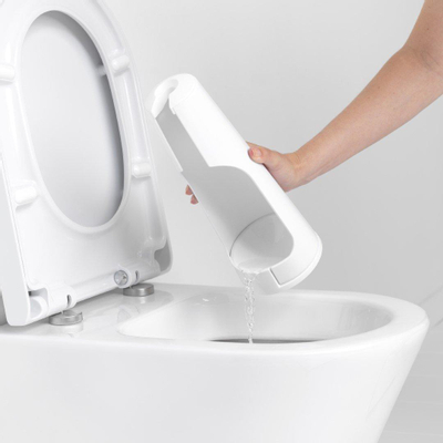 Brabantia ReNew Brosse de toilette - sur pied - support - blanc