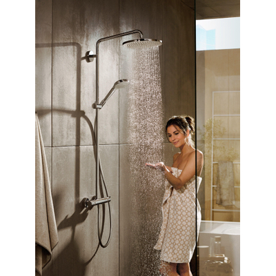 Hansgrohe Croma Select S 280 Showerpipe avec robinet de douche thermostatique Ecosmart chromé