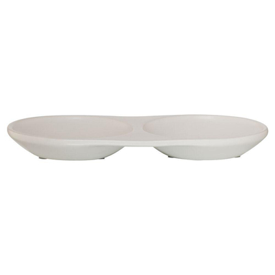Sealskin Conical Porte savon 21.9x2.4x10.9cm porcelaine blanc