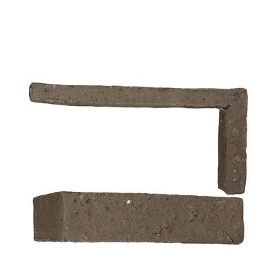 vtwonen Brick Basic Plaquette de parement 5x10x20x2cm Warm Grey gris mat