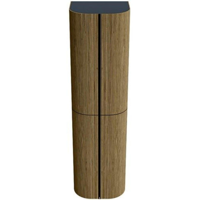 Mondiaz KURVE Badkamerkast - 160x45x38cm - 4 deuren - softclose - dusk