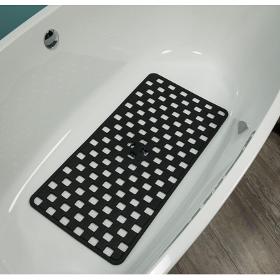 Sealskin Doby Tapis de sécurité 38x75 cm Caoutchouc Noir