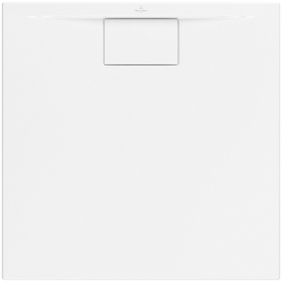 Villeroy & Boch Architectura Metalrim receveur de douche en matière synthétique - acrylique carré 80x80x1.5cm - blanc mat