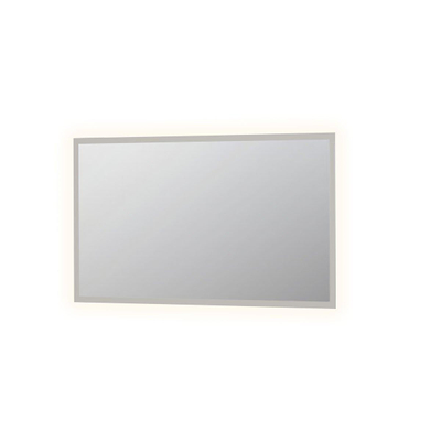 INK SP7 spiegel – 140x80 cm – indirecte LED rondom – instelbare lichtkleur, dimbaar – Zilver