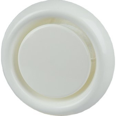 Itho vanne plastique 125 mm ral9010 blanc
