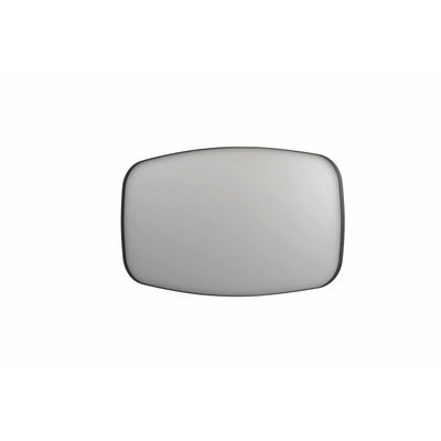 INK SP29 miroir - 140x4x80cm contour en cadre en acier - noir mat