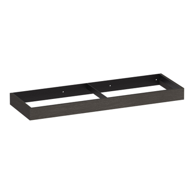 BRAUER Amaze meuble sous-lavabo 140 avec support de suspension intégré Timber Anthracite