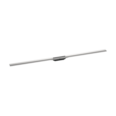 Hansgrohe RainDrain Flex Afbouwset - 160cm - inkortbaar - brushed stainless steel