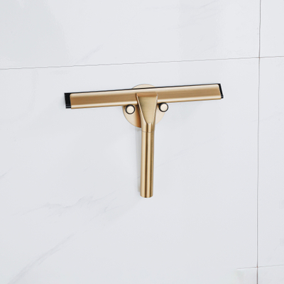 FugaFlow Eccelente Acces Glaswisser - houder - 22cm - Geborsteld Messing PVD (Goud)