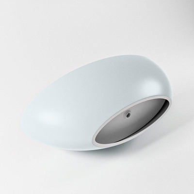 MONDIAZ FLOAT vrijstaand bad 170x80cm kleur Clay binnenbad talc