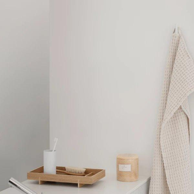 Scented Marble Candle | H 11 cm, Ø 10 cm Marmor-Duftkerze