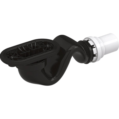 Geberit Sestra Sifon - douchebak sestra - waterslothoogte - 50mm - PVC - glans zwart