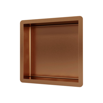 Brauer Copper Edition Inbouwnis - 30x30cm - PVD - geborsteld koper SHOWROOMMODEL