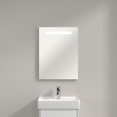 Villeroy & Boch More To See One spiegel m. geïntegreerde led verlichting 45x60cm incl. bevestiging